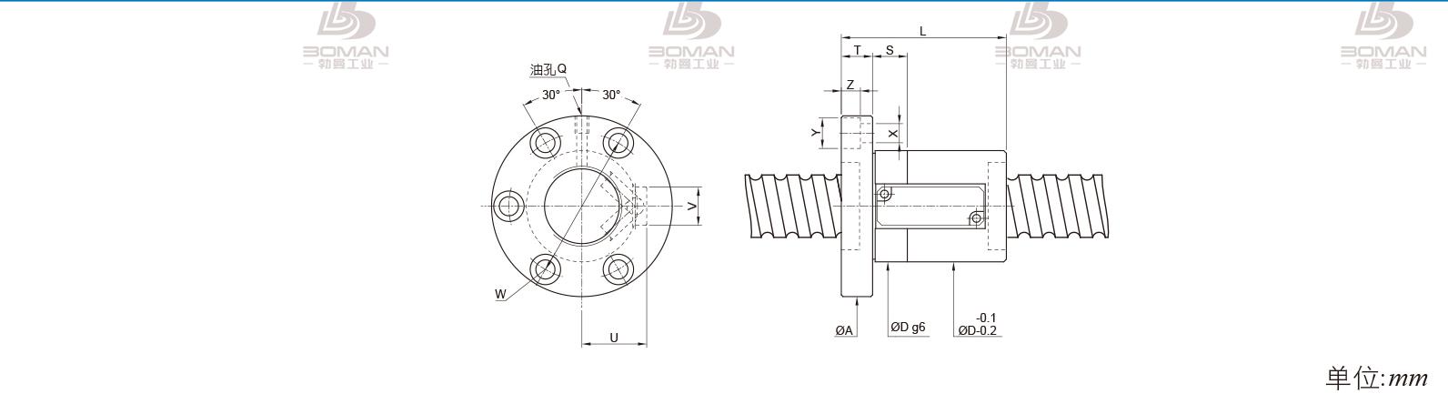 PMI FSVE3216-2.5 PMI丝杆导轨超薄型号